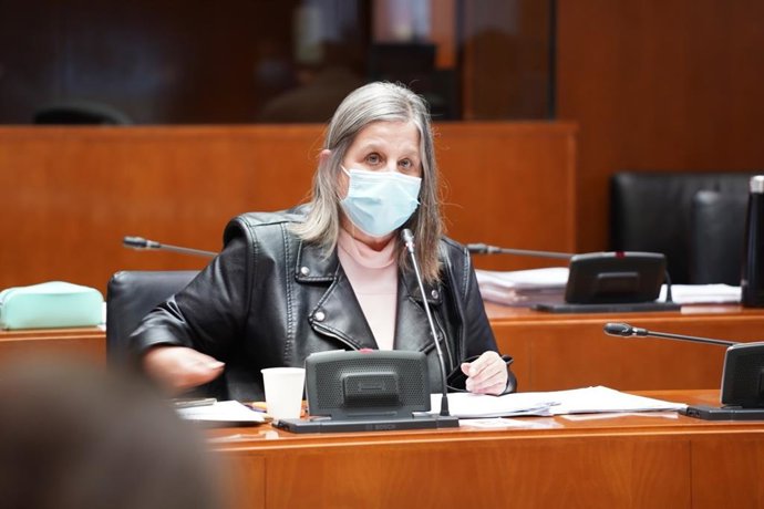 La portavoz de Cs de Institucional y de Desarrollo Institucional en lsa Cortes de Aragón, Beatriz García