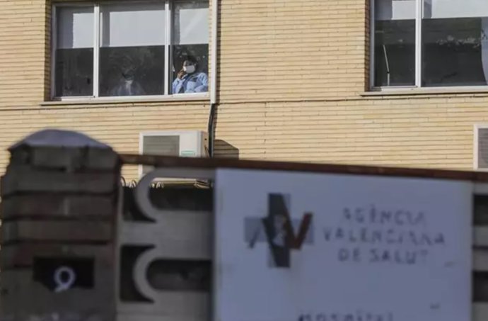 Antiguo Hospital La Fe en Valncia, en el barrio de Campanar