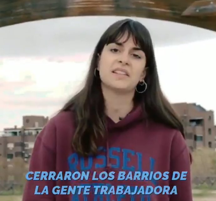Vídeo de CCOO Madrid de la campaña para fomentar el voto el 4M con el lema 'Los barrios obreros deciden'
