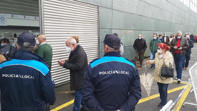 Vacunación en Pontevedra