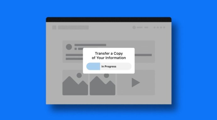 Transferencia de información en Facebook.