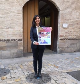 La concejal de Cultura del Ayuntamiento de Tudela, Merche Añón