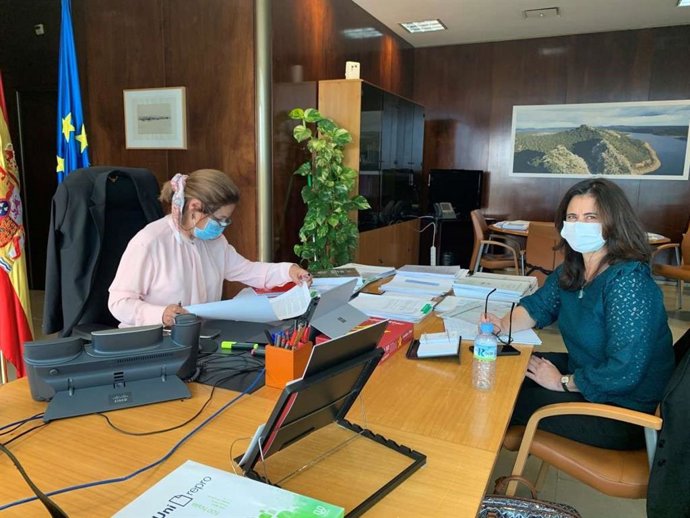 La vicepresidenta primera de la Junta y consejera de Hacienda y Administración Pública, Pilar Blanco-Morales