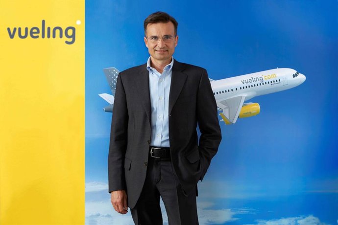 Archivo - Marco Sansavini, presidente y consejero delegado de Vueling