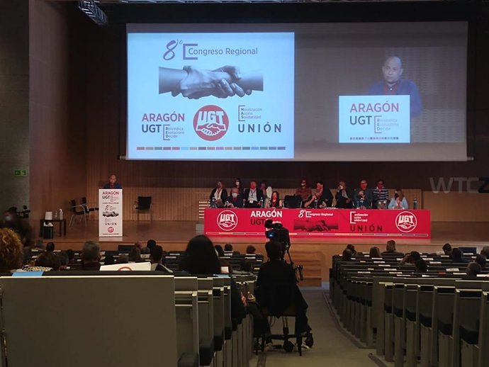 Daniel Alastuey, reelegido secretario general de UGT-Aragón.