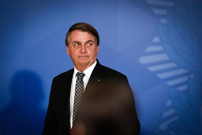 Archivo - El presidente de Brasil, Jair Bolsonaro
