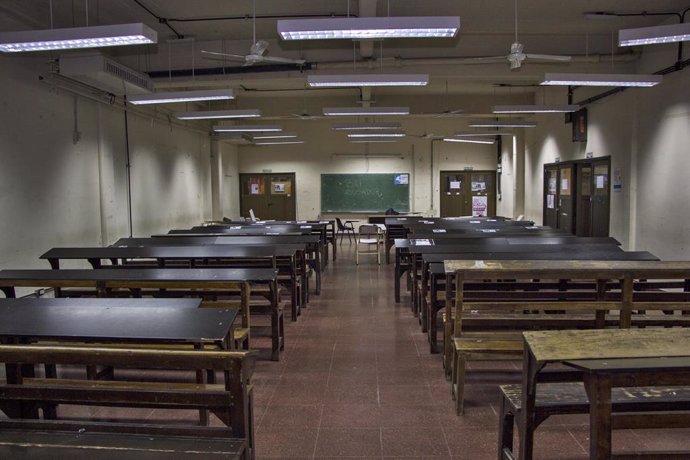 Imagen de archivo de un colegio público en Argentina.