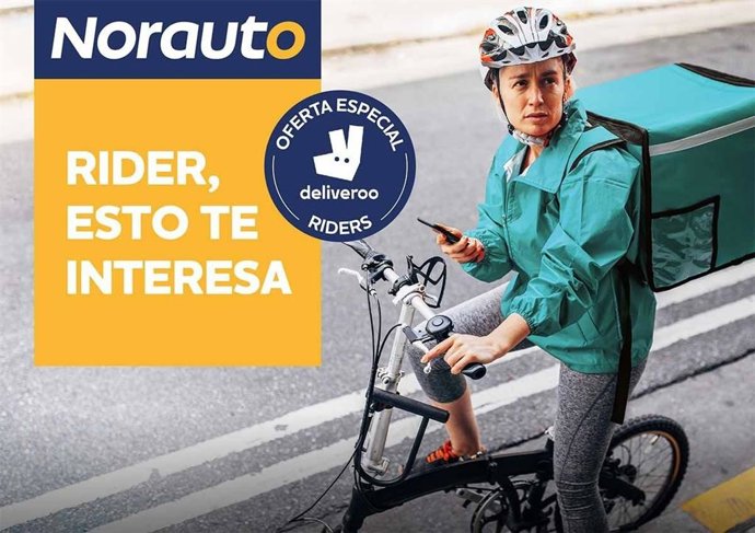 Norauto se une a Deliveroo para fomentar la movilidad sostenible