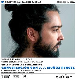 Muñoz Rengel con 'Historia de la mentira', en el Ciclo 'Filosofía y Pensamiento' de la biblioteca Cánovas del Castillo