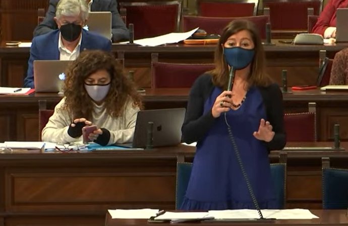 La presidenta del Govern, Francina Armengol.