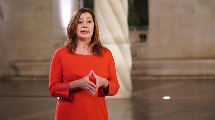 Archivo - La presidenta del Govern balear, Francina Armengol.