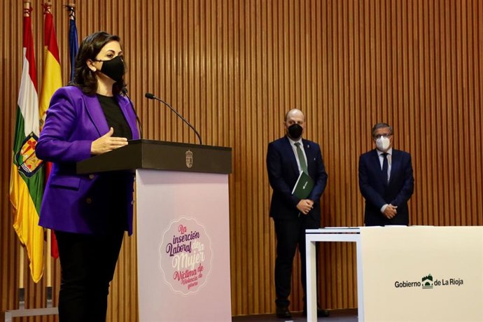 La presidenta del Gobierno riojano, Concha Andreu