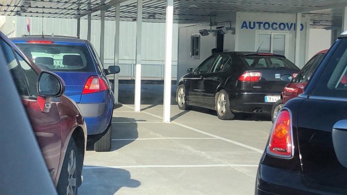 Autocovid del HUCA, realización de pruebas PCR para la detección del Coronavirus Covid-19