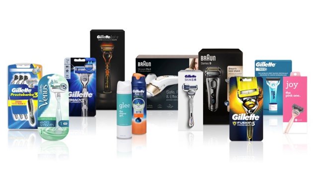 Archivo - Maquinillas de afeitar de Procter & Gamble