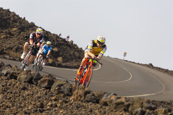 Archivo - Evento deportivo organizado en las Islas Canarias