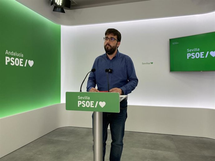 El alcalde de Gerena, en rueda de prensa