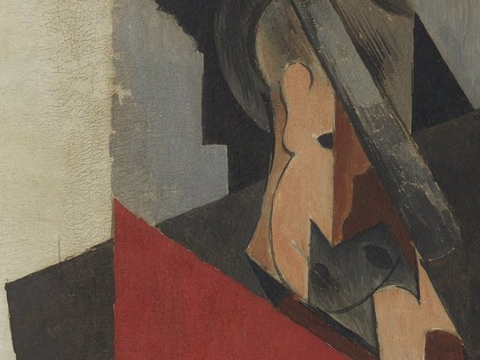 Archivo - Hombre Sentado (Picasso 1917)