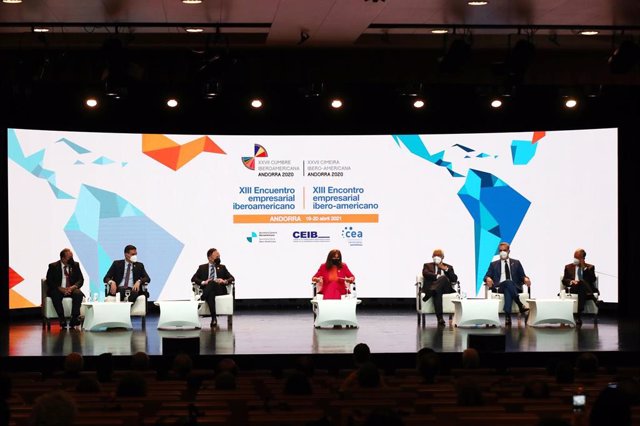 Conversatorio del Encuentro Económico Iberoamericano celebrado en Andorra la Vella (Andorra)
