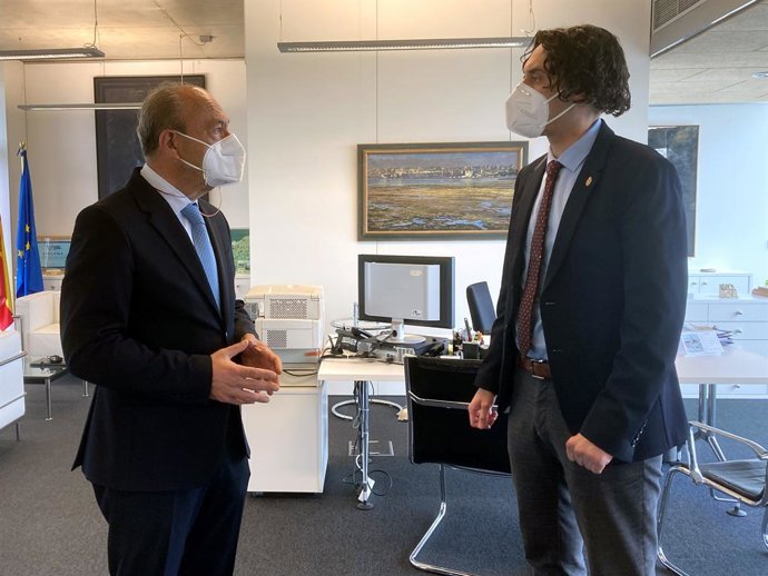 Javier López Marcano con Javier Soberón