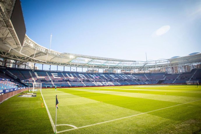 Imagen del estadio Ciudad de Valencia del Levante UD.