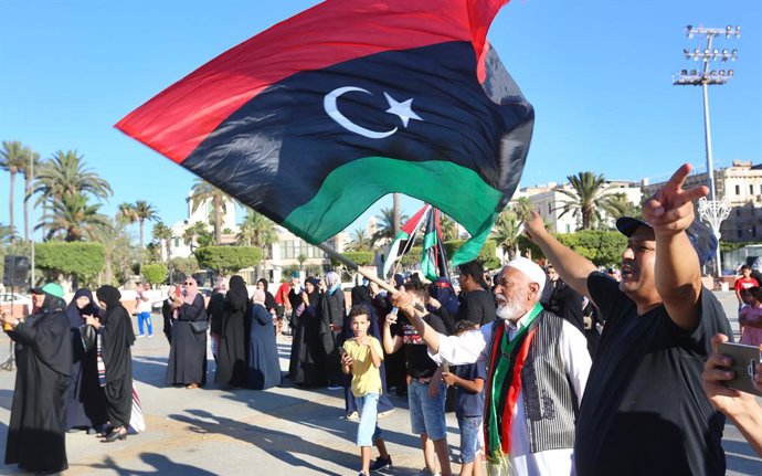 Bandera de Libia
