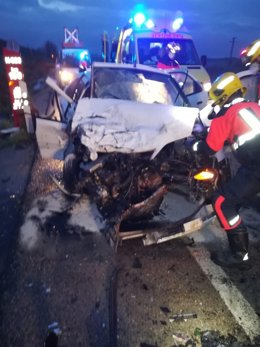 Accidente en Chillaron de Cuenca