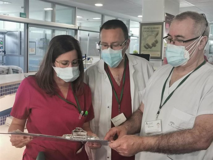 Profesionales sanitarios del Hospital Costa del Sol de Marbella hacen balance de la donación de órganos y tejidos en 2020