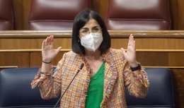 La ministra de Sanidad, Carolina Darias.