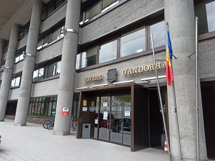 Arxiu - L'edifici administratiu del Govern d'Andorra, al carrer Prat de la Creu de la capital.