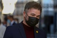 Rufián, sobre el cartel de Vox: "Hay que ser una bestia para criminalizar a los menores"