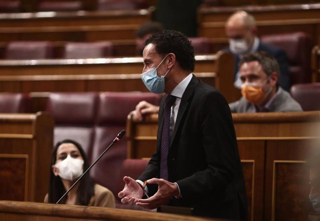 El candidato de Ciudadanos (Cs) a la presidencia de la Comunidad de Madrid, Edmundo Bal.