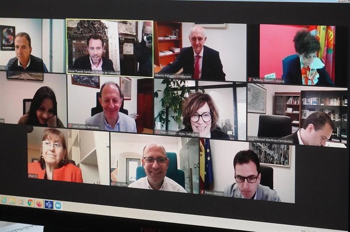 Reunión de la Junta de Gobierno del Ayuntamiento de Valladolid.