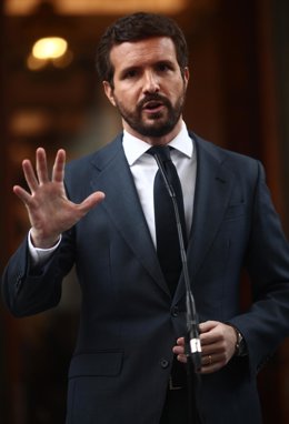 El líder del PP, Pablo Casado.