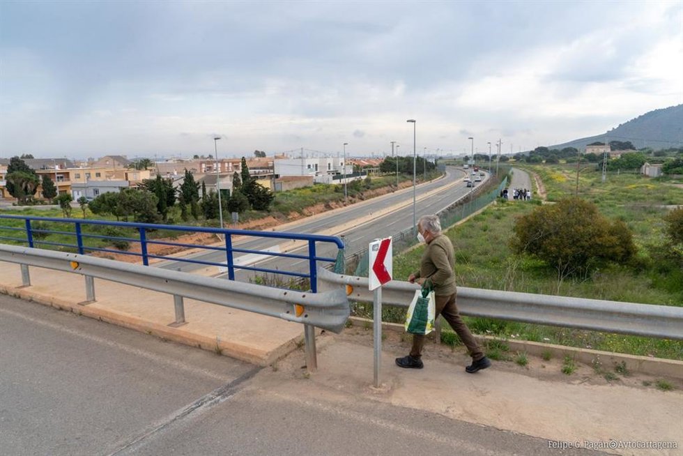 La Autovía de La Manga y la Ronda Transversal de Cartagena reducirán su impacto sonoro con pantallas acústicas