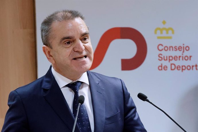 El presidente del CSD, José Manuel Franco