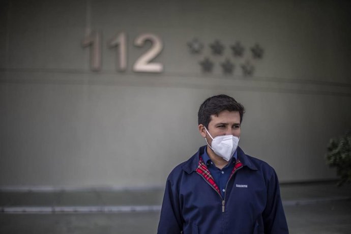 El número 2 de la candidatura de Más Madrid a las elecciones autonómicas del 4 de mayo, Pablo Gómez Perpiny