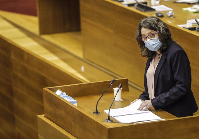 La vicepresidenta de la Generalitat y consellera de Igualdad, Mónica Oltra