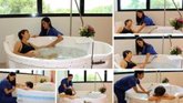 Foto: El Hospital Universitario General de Villalba incorpora la hidroterapia en el proceso del parto a sus servicios