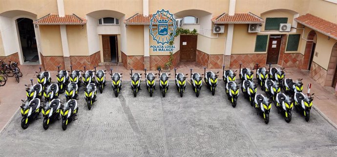 La Policía Local de Málaga renueva su flota de vehículos con la incorporación de 30 nuevas motocicletas