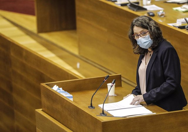 La vicepresidenta de la Generalitat i consellera d'Igualtat, Mónica Oltra