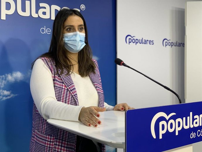 La portavoz de Salud del PP-A en el Parlamento andaluz, Beatriz Jurado, en una foto de archivo.