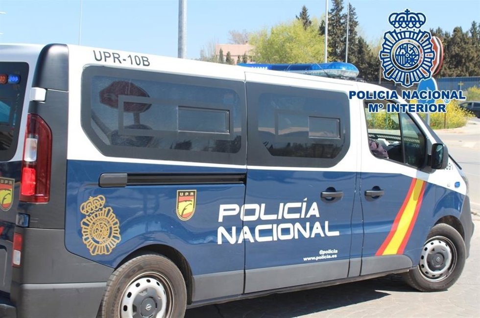Furgón policial en una imagen de archivo
