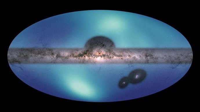 Nuevo mapa celeste de los alcances exteriores de la Vía Láctea