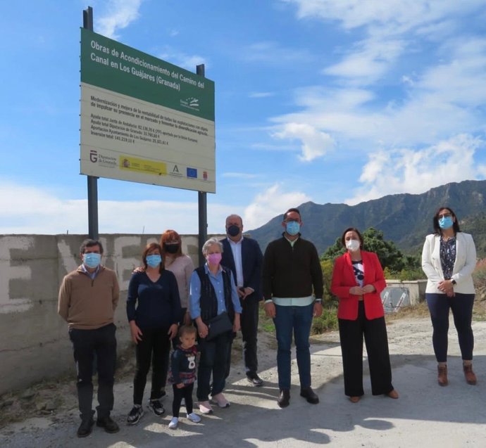 Visita de la Junta a Los Guájares