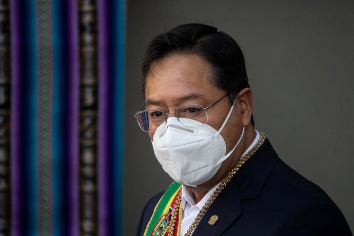 Archivo - El presidente de Bolivia, Luis Arce