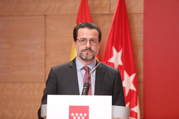 El consejero de Hacienda y Función Pública, Javier Fernández-Lasquetty.