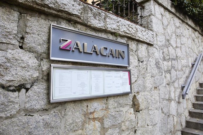 Archivo - Logo del restaurante Zalacaín