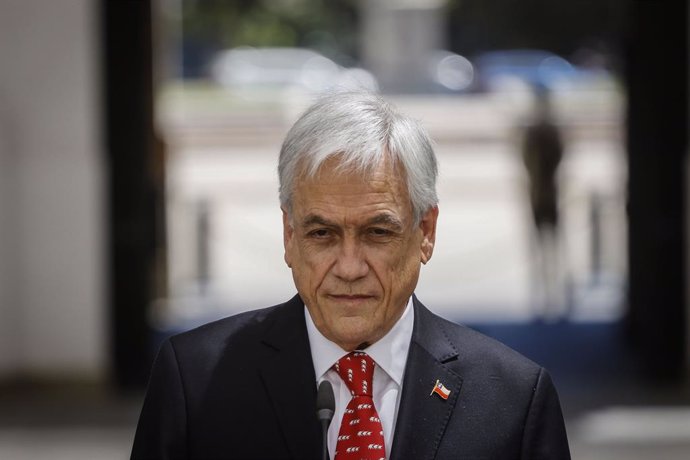 Archivo - Sebastián Piñera, presidente de Chile