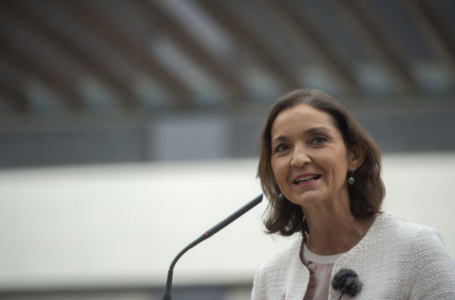 La ministra de Industria, Reyes Maroto
