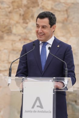 El presidente de la Junta, Juanma Moreno.